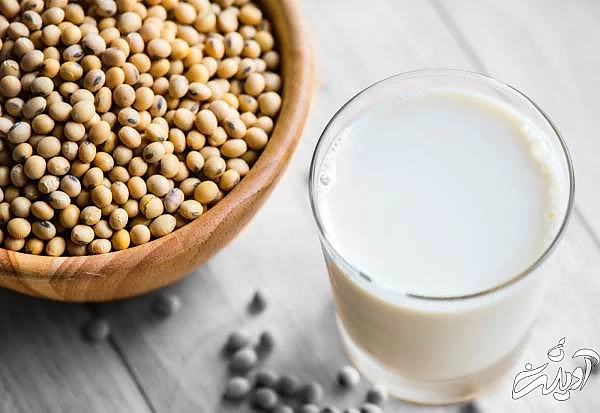 طرز تهیه شیر سویا شیر سویا